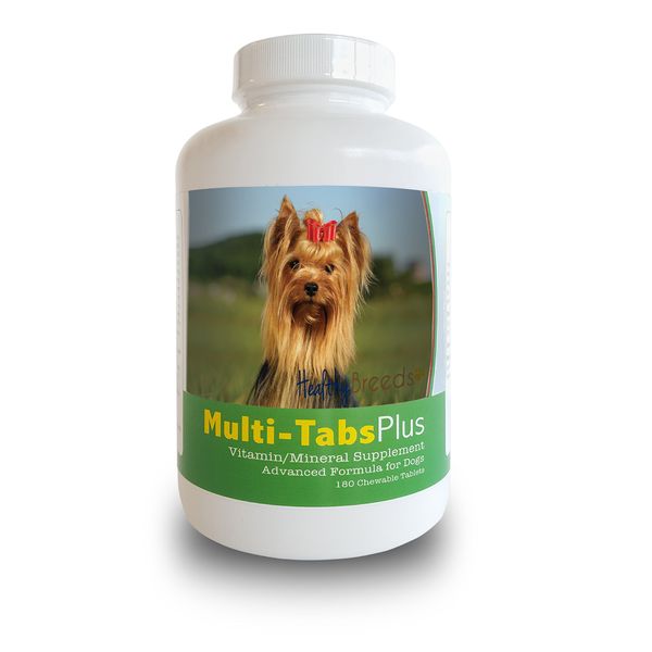 Healthy Breeds Yorkshire Terrier Multi-Tabs Plus Chewable Tablets 180 Count
