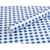 Fablon Blue Gingham 45cm x 2M roll