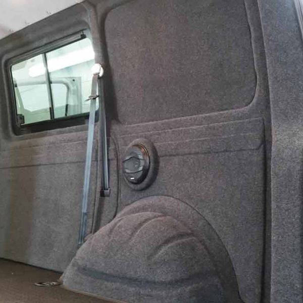 wamovo Innenverkleidung Filz Anthrazit Ausbau universell passend für Campingbus, Kastenwagen (Verschiedene Größen) (Anthrazit (5x2m))