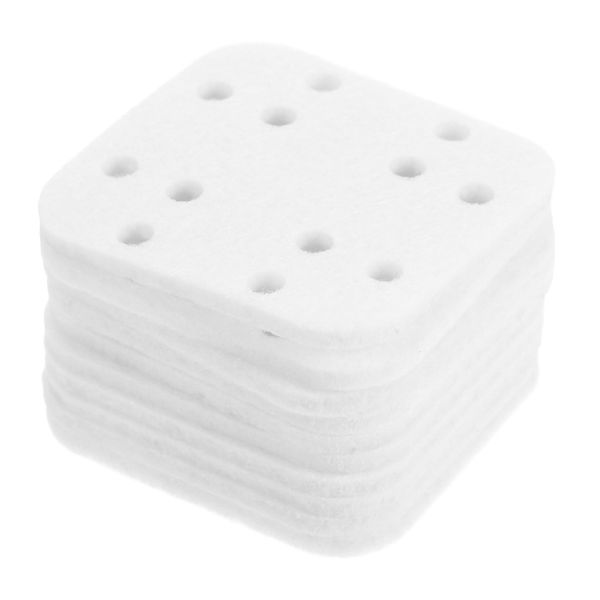 NUOLUX 10 PCS Humidifier Aroma Pad Reusable Humidifier Pad Mineral Pad Filter Square Humidifier Filter Humidifier Accessories Efficient Humidifier Pad Humidifier Aroma Tablet