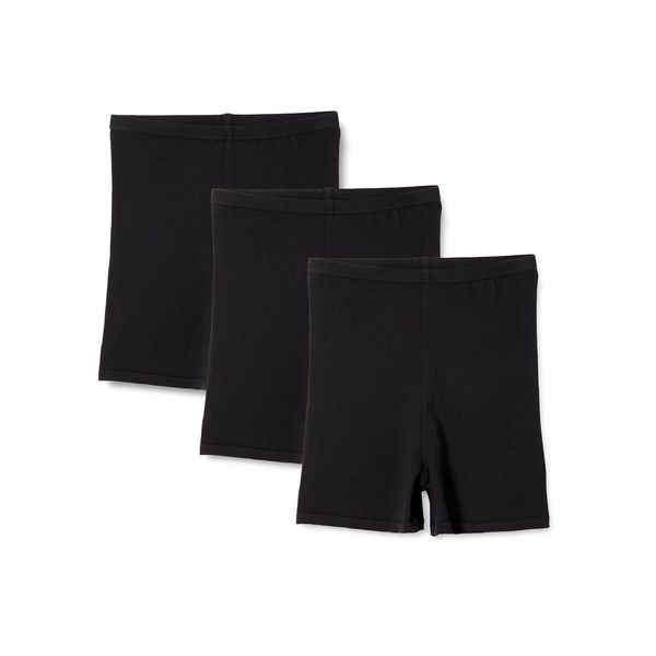 Okamoto 919-560 Kuropan, Cotton Blend, Spats, Short Length, Kids School, Uniform, Kindergarten Commute, Over Pants, Black (Set of 3)