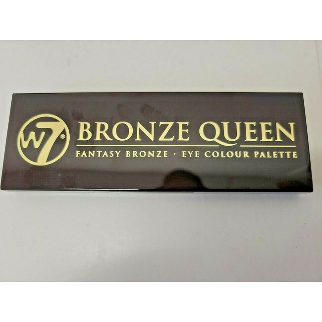 W7 BRONZE QUEEN, Fantasy Bronze Eyecolor Palette, 7 shades