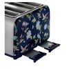 Laura Ashley 4 Slice Toaster Elveden Blue Silver