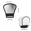 Flash Diffuser Silver, Flash Diffuser, Universal Flash Diffuser, Mini Flash Reflector Silver, 2 in 1 Flash Reflector, Universal Fabric Diffuser, Lightweight Speedlite Softbox Diffuser, Pack of 2