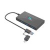 IMMEDIA IMD-CS712 USB3.0 Hub & Smart Card Reader With Type-C Adapter