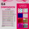 G4GADGET Christmas Wrapping Paper Gift Wrap - Assorted Designs 32 Sheets 70cm X 50cm Large Sheets