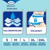 TENA ProSkin Extra Breathable Underwear, Incontinence, Disposable, Moderate Absorbency, Large, 16 Count