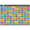 Ashley Productions ASH95005 Smart Poly Learning Mat, Sight Words, Polypropylene (PP)/Paper, 12" x 17"