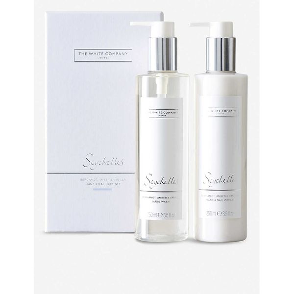 The White Company Seychelles Bergamot, Amber & Vanilla Hand & Nail Gift Set