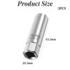 16mm 12 Point Spark Plug Socket 3/8-Inch Thin Wall Spark Plug Socket Compatible with BMW, Mini, Nissan, Mercedes