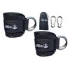 LiftBro Demon Elite Kickback Ankle & Wrist Straps (Pair)