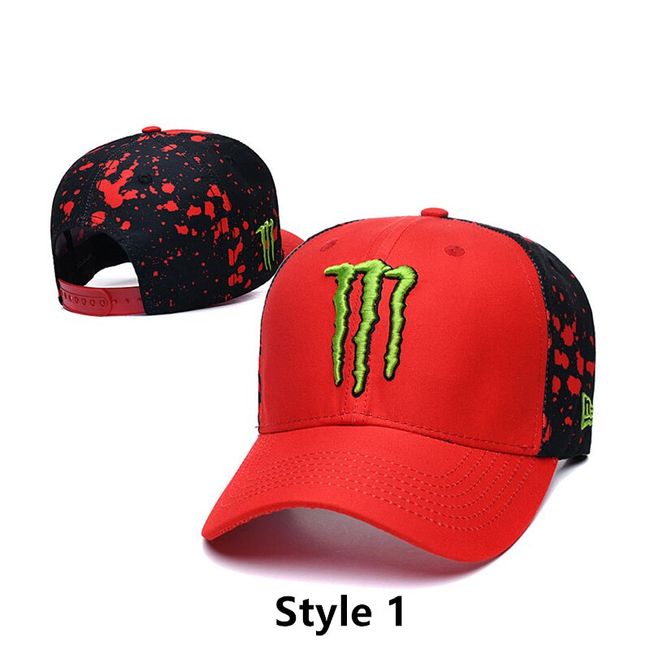 monster energy drink fitted hat
