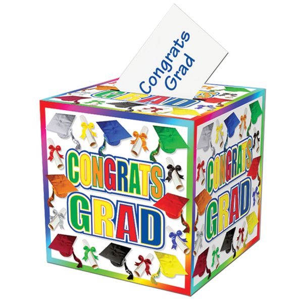 Graduation Card Box Party Accessory (1 count) (1/Pkg)