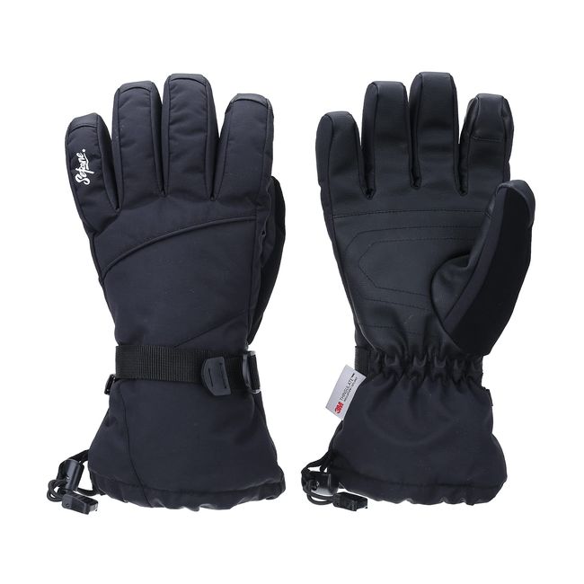 BRGOOD Winterhandschuhe Wasserdicht, 3M Thinsulate Isolierung Skihandschuhe Herren Damen, Touchscreen,Sporthandschuhe Thermische für Snowboarden, Schnee Outdoor