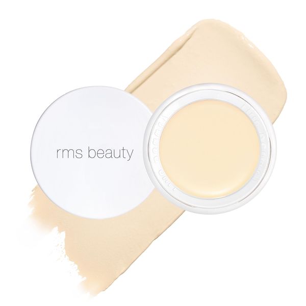 RMS Beauty “Un” Cover-Up Concealer - Organic Cream Concealer & Foundation, Hydrating Face Makeup for Healthy Looking Skin - No.000 (0.2 Ounce)