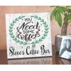 Custom Coffee Bar Sign For Kitchen or Office Personalized