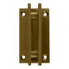 Satin Brass Geneva 037 Series Wall Mount Full Back Plate Standard Hinge