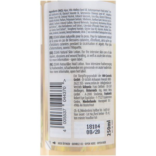 Zedan Natural Skin Lotion 250ml