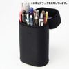 LIHIT LAB A7759-24 Stand Pen Case with Magnet, Black