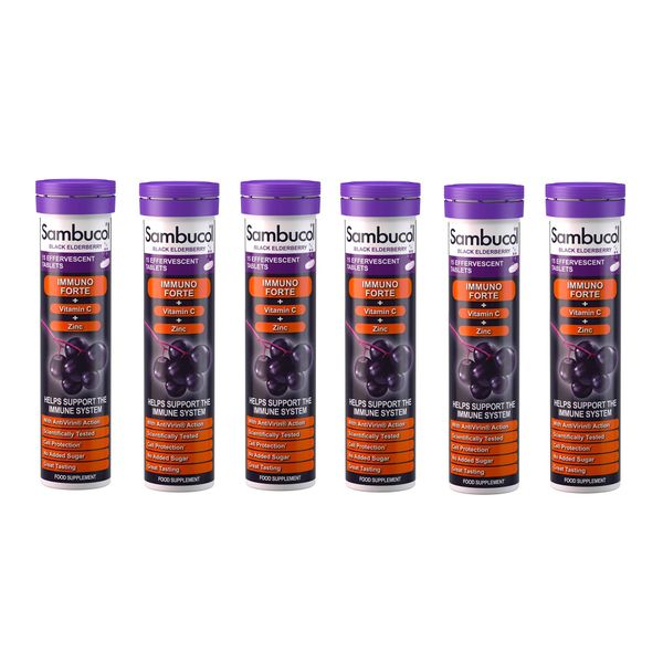 Sambucol Effervescent Immuno Forte Effervescent Tablets x 6