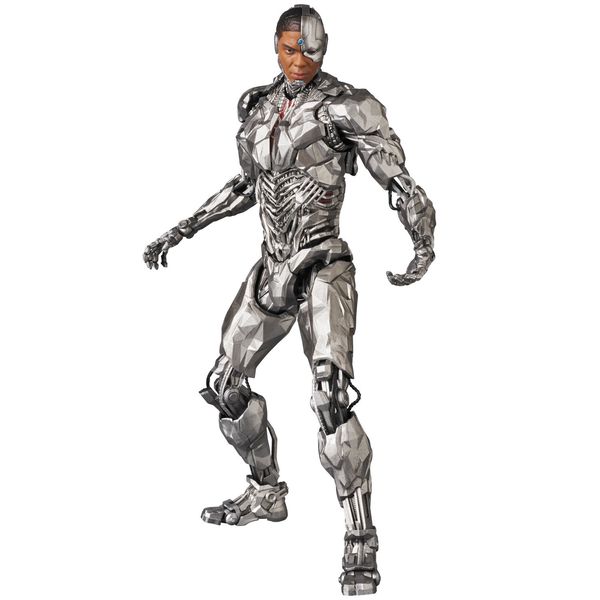  MAFEX No. 63 Cyborg, Justice League, Total Height Approx. 6.3 inches (160 mm), Pre-painted Complete Action Figure