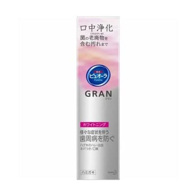 Kao Medicated Puora Gran GRAN Whitening 3.3 oz (95 g) Toothpaste x 3 Piece Set