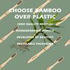 Bamboo Charcoal Toothbrush Extra Soft Bristle Natural Toothbrush 12 Pack