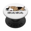 Beagle Mama Cute Beagle Lover PopSockets Adhesive PopGrip