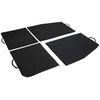 Walser 13619 Multifunctional Blanket C16 155 x 140 cm Black