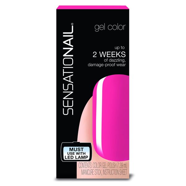 Sensationail Gel Polish, 0.25 oz, Kitten Heel