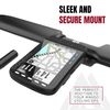 KOM Cycling Wahoo Elemnt Mount Compatible with Multiple Wahoo Computers Including The Wahoo Elemnt Bolt, Elemnt Roam, Elemnt Mini, and Elemnt - Multiple Colors 24g Out Front Mount (Carbon)