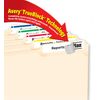 Avery TrueBlock File Folder Labels, 2/3" x 3-7/16", 750 Printable Labels, Assorted Colors, Permanent (5266)