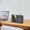 Class Portable Rechargable DAB Bluetooth FM Radio - Black DAB-PC3