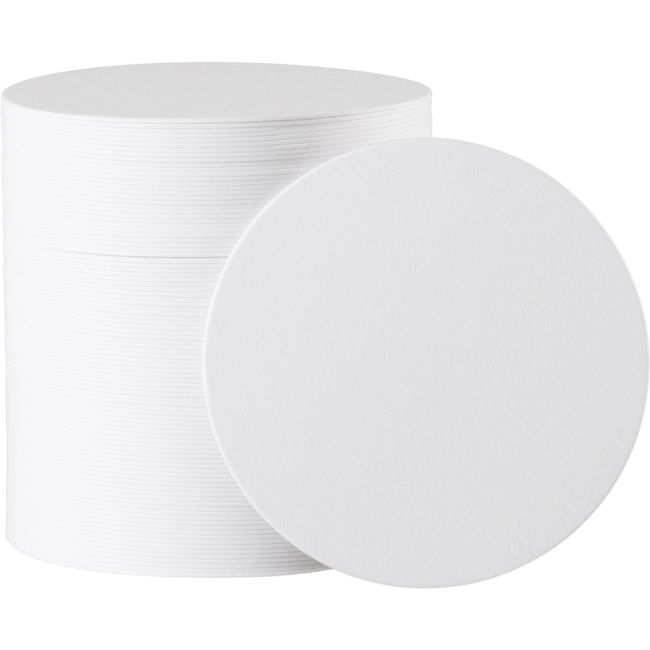 Matsuyama Coasters White 90 mm Set of 200 