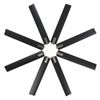 Nickel Smart APP Ceiling Fan w/ Light & Remote Control/Phone/Voice Google Alexa 