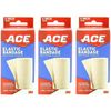 Ace Elastic Bandage Customized Compression Hook Closure 4 Inch 1 ct Pack of 3