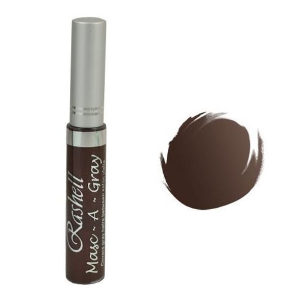 (3 Pack) RASHELL Masc-A-Gray Hair Color Mascara - Copper Chestnut by Rashell