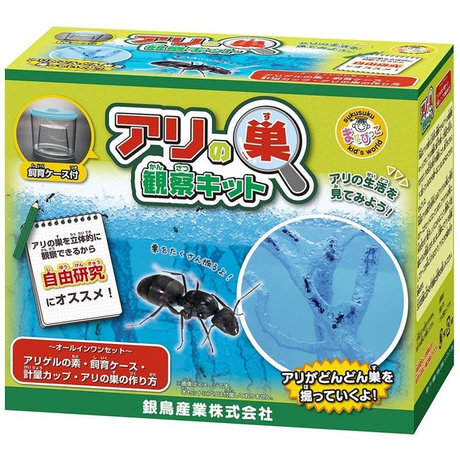 Observation Kit "Manabikko Ant Legend Ant Nest Observation Kit"