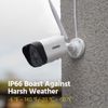 ANNKE 2x 3MP Wireless Outdoor Security IP Camera WIFI Two Way Audio Recording 