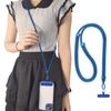 TZ-GSPTBAOL Smartphone Strap, Shoulder Strap, Adjustable Length, Tag Patch, Neck Strap, Compatible with All Smartphones, iPhones, Android Models, Multi-Purpose, Durable, Lost and Fall Prevention