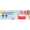 Pee-Pee Teepee Text White - Cello Bag