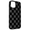 iPhone 13 Cute Cool Design Chess Board black & Gray Checkered Pattern Case