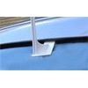 Unicolor black Car Flag - 12 x 16 inch