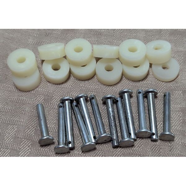 Window Hardware Pins & Nylon Rollers/Bushings