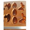 Easter Silicon Molds (2) Pack Egg Bunny Rabbit Duck 14-Hole Chocolate Soap Ice