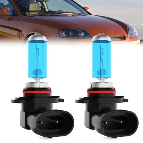 LECCIBUB Fog Light Bulbs Compatible With Hyundai Tiburon 2003-2006, 9006 Fog Lights Halogen Light Bulb, Super Bright 6000K White, Plug and Play, Pack of 2