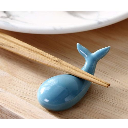 Ganda Chopsticks Rest, Chopsticks Holder, Cute, Stylish, Tabletop Accessories, Rest, Chopsticks Stand, Chopsticks Pillow, Chopstick Rest, Kitchen Supplies, Dolphin, Set of 4 (Mix)