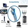 3ft (0.9m) Cat6a Snagless Unshielded (UTP) Slim Ethernet Network Patch Cable - Pink