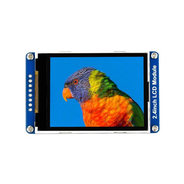 Waveshare 2.4inch LCD TFT Display Module Support 65K RGB Colors, 240×320 Resolution,with SPI Interface,Embedded ILI9341 Driver,Using SPI Bus