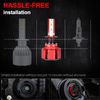 4x H1 LED Headlight Bulbs Conversion Kit High Low Beam 6000K Super Bright White